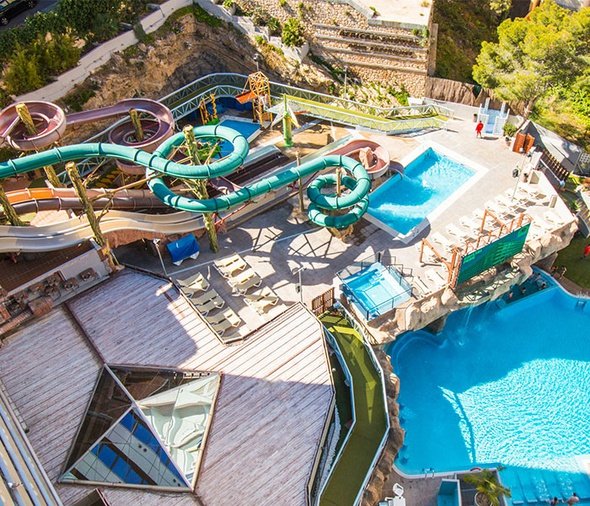 Magic aqua experience™ (мин. высота 1,20 м) Отель Magic Rock Gardens Бенидорме